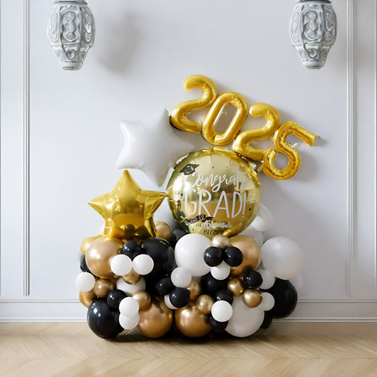 Celebrate Achievement: Congrats Grad Foil Set for Graduation
