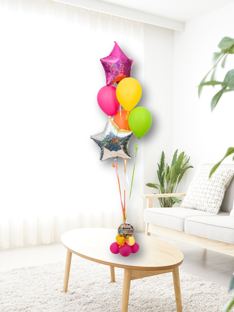 Colorful Joy Helium Bouquet