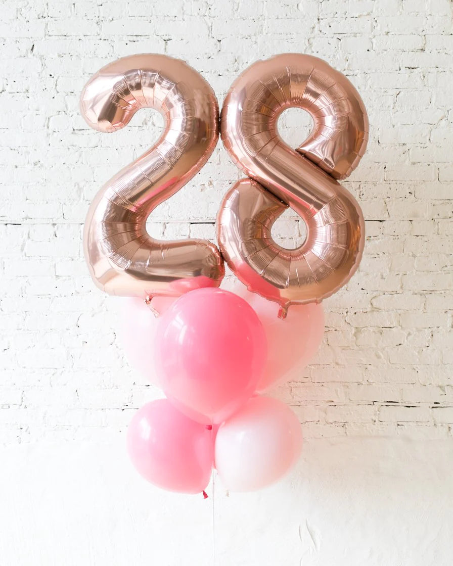 Charming Pink Palette Balloon Bouquet