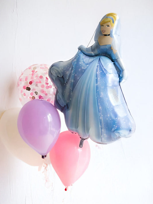 CINDERELLA BALLOON BOUQUET