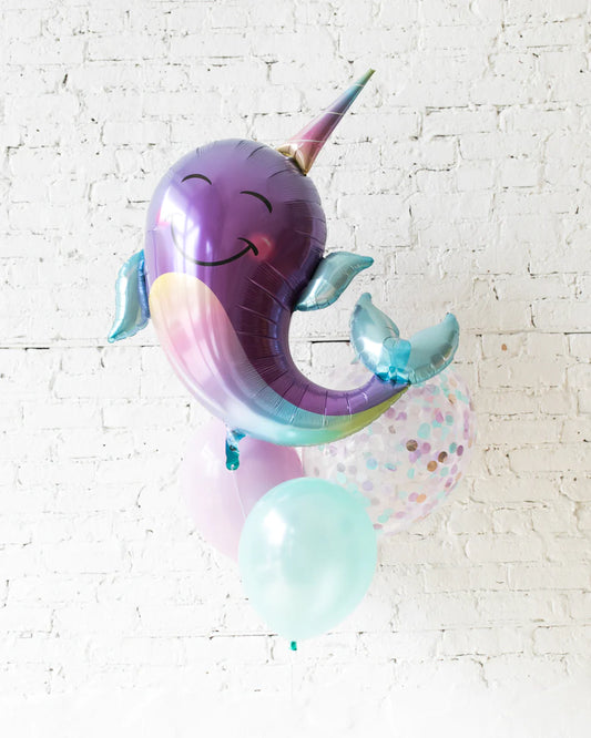 NARWHAL BALLOON BOUQUET