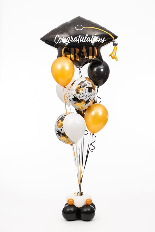 GradGlow Helium Bouquet
