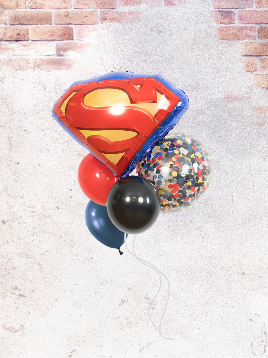 SUPERMAN BALLOON BOUQUET